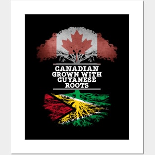 Canadian Grown With Guyanese Roots - Gift for Guyanese With Roots From Guyana Posters and Art